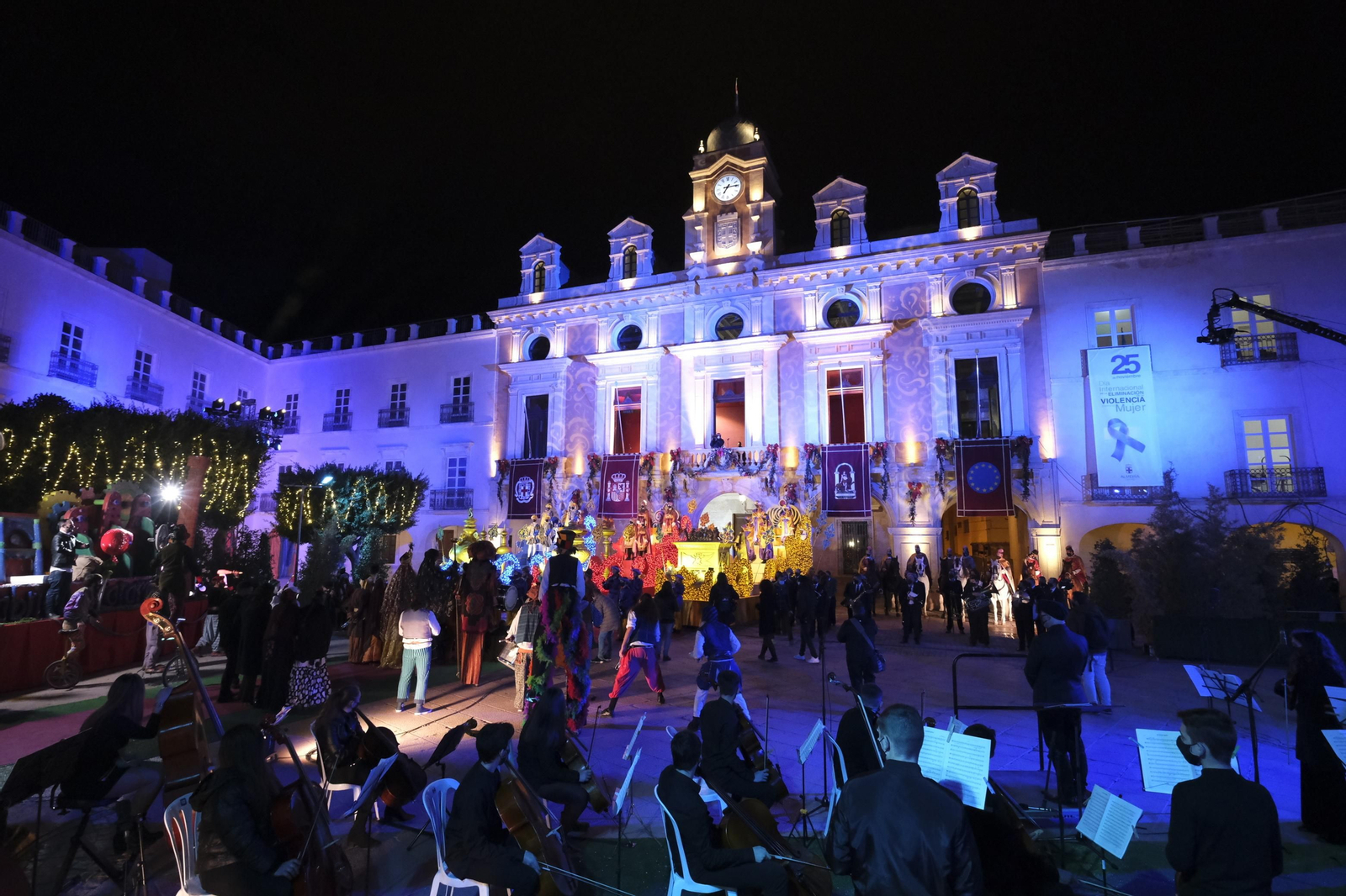 Fotogalería Cabalgata Reyes Magos. Almería