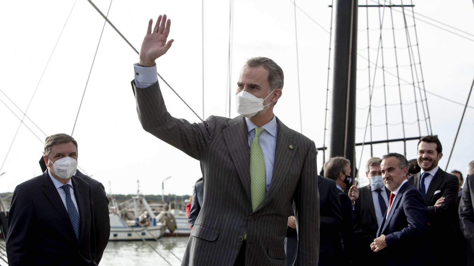 La visita del Rey Felipe VI a Sanlúcar, en imágenes