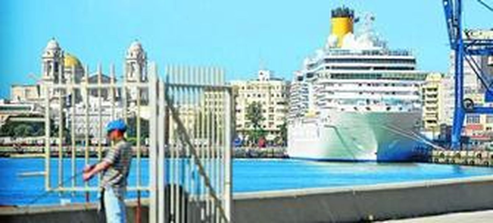 El muelle de Cádiz ha triplicado el número de escalas en los últimos 20 años.