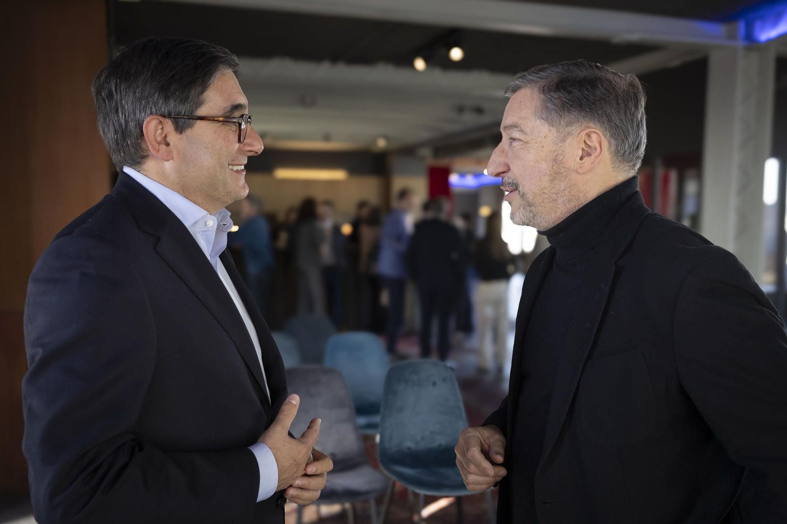 Xavier Llinares (BBVA) y Joan Roca (El Celler de Can Roca).