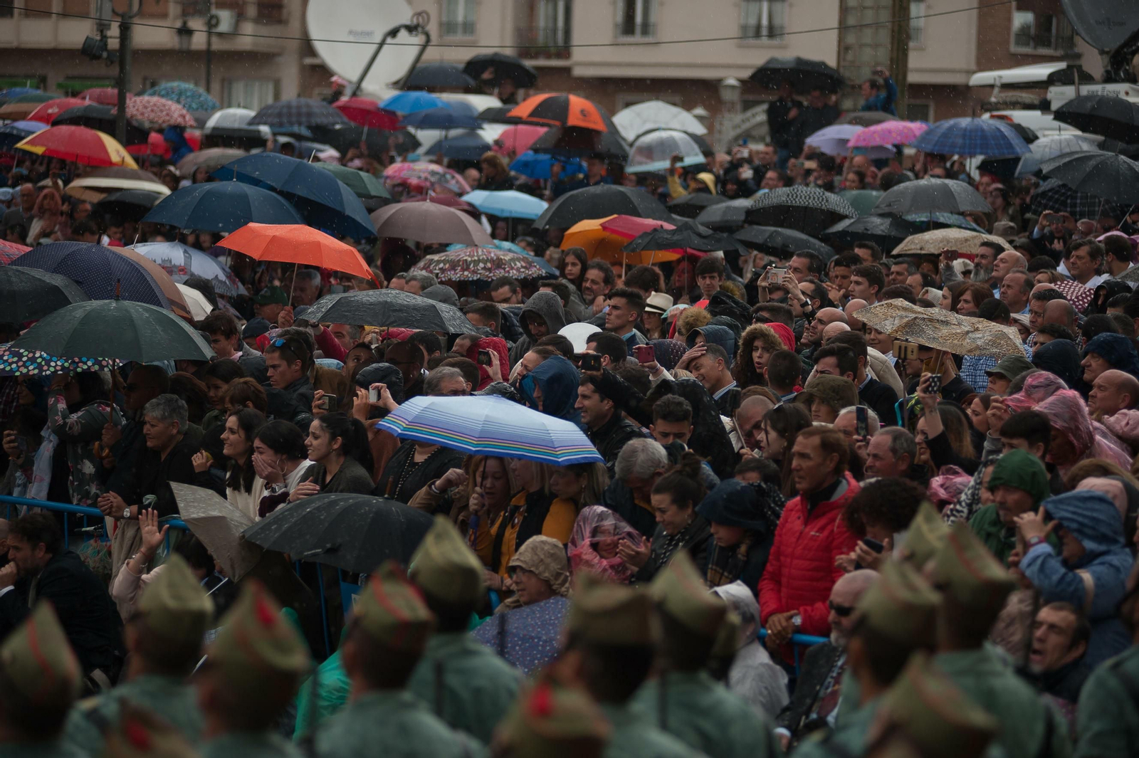 Las fotos del desembarco de la Legión en Málaga