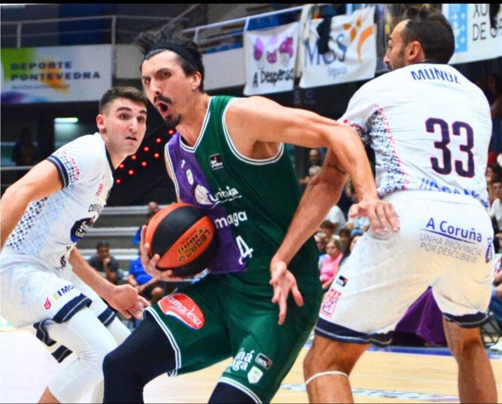 Djedovic, el mejor del Unicaja ante el Obradoiro