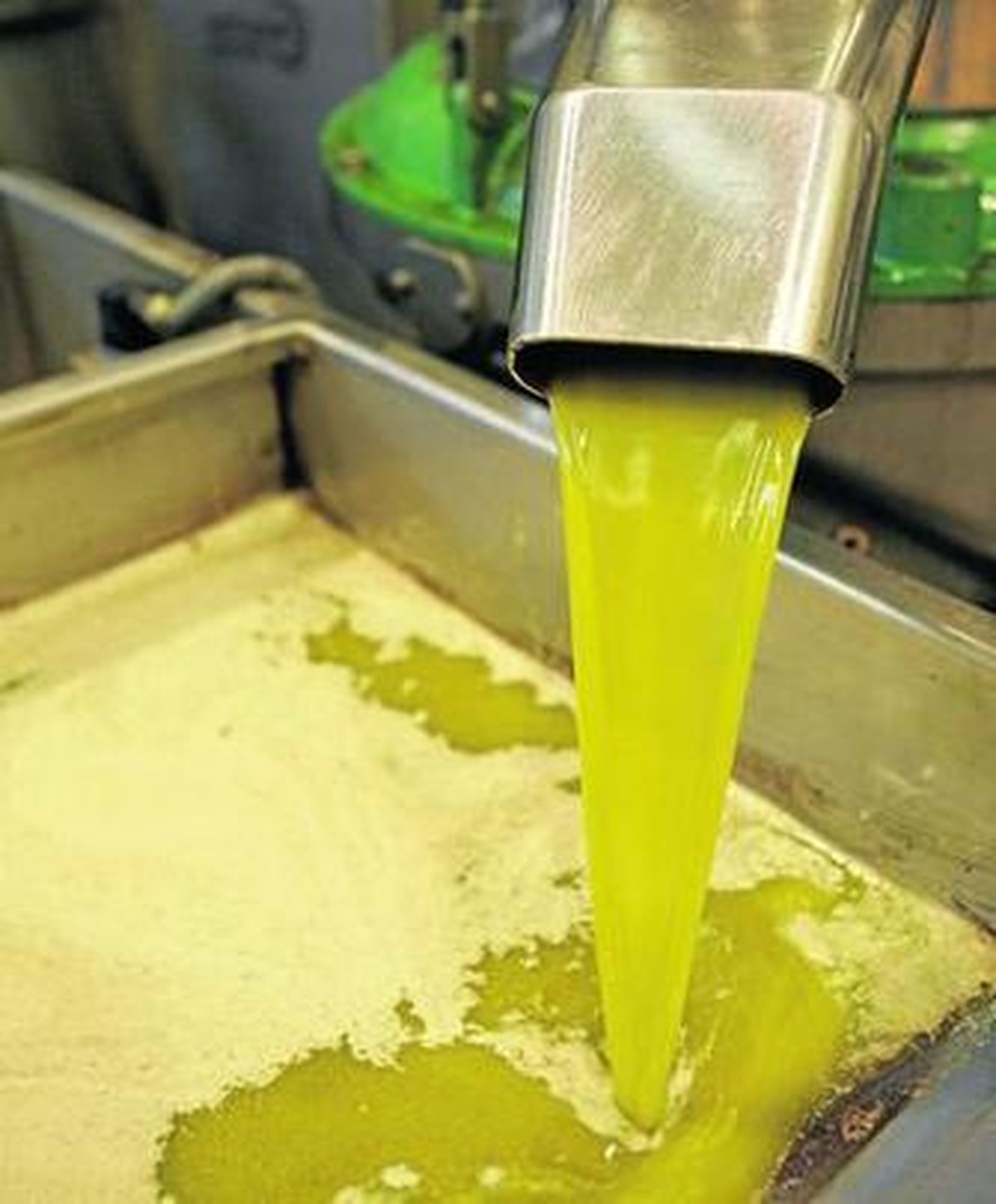 Aceite de oliva de una almazara almeriense.