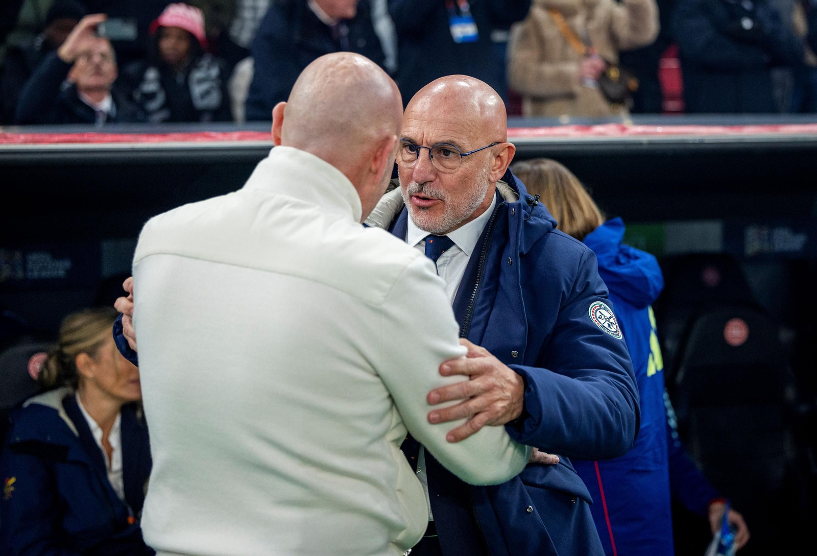 Las fotos del Dinamarca - España