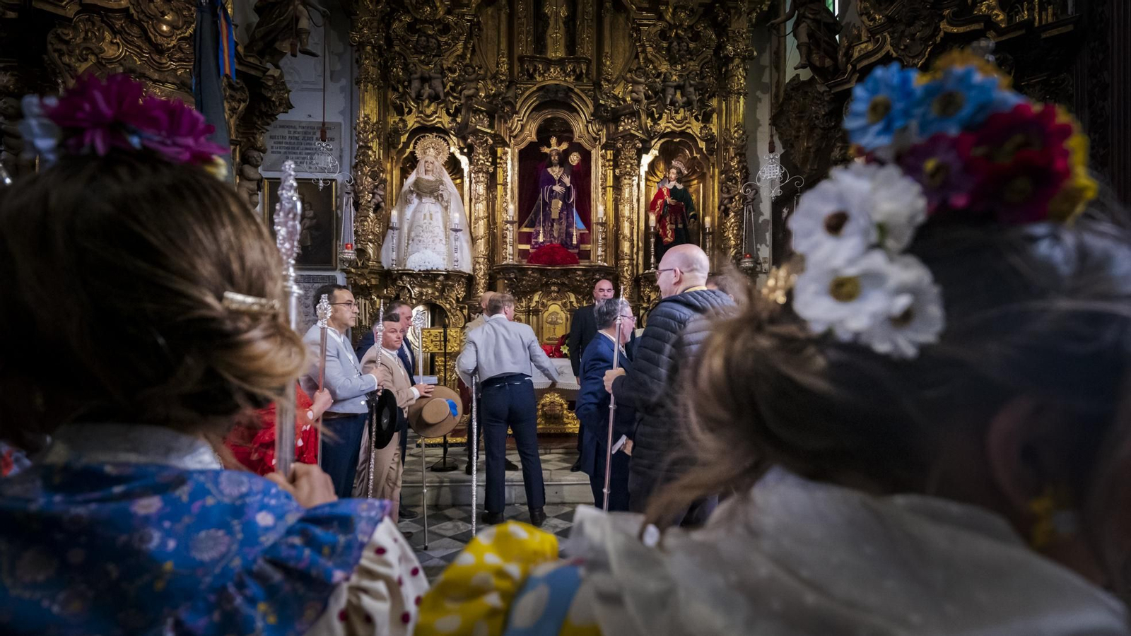 Salidad de la Hermandad del Rocio de Cádiz