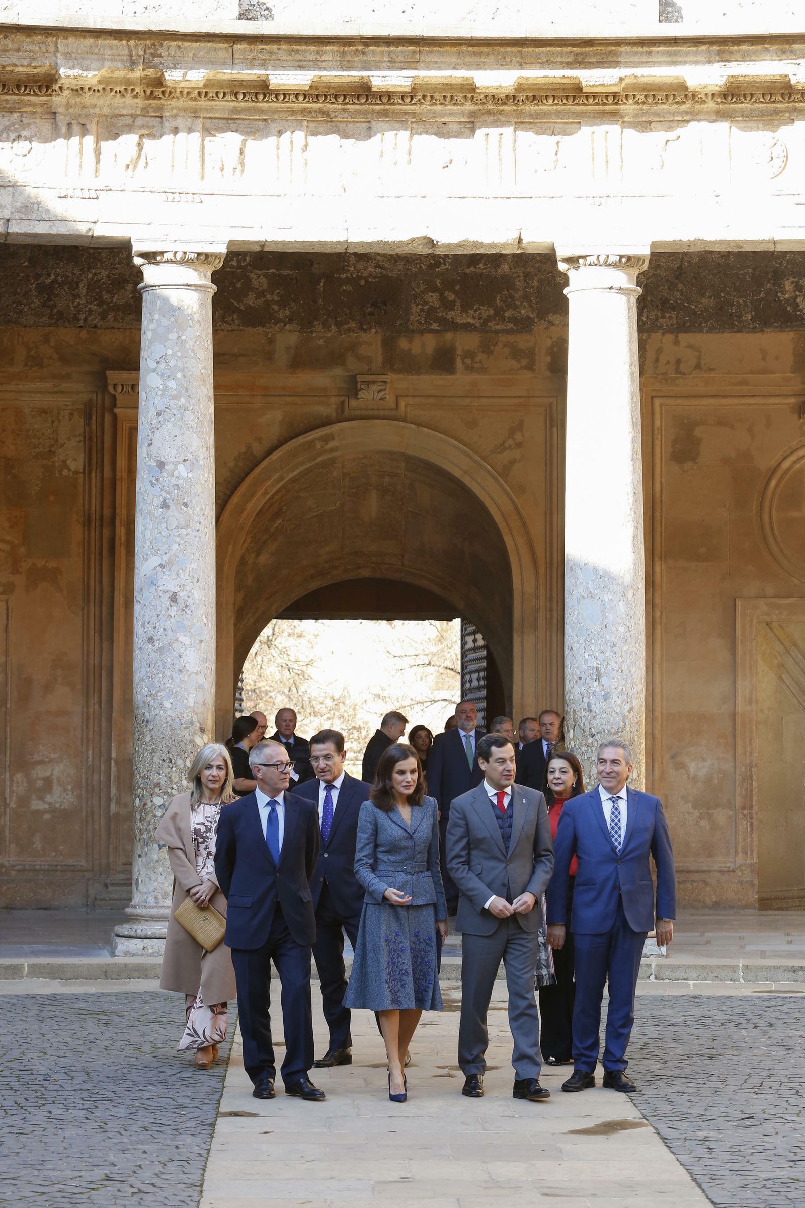La visita de la reina Letizia, en imágenes