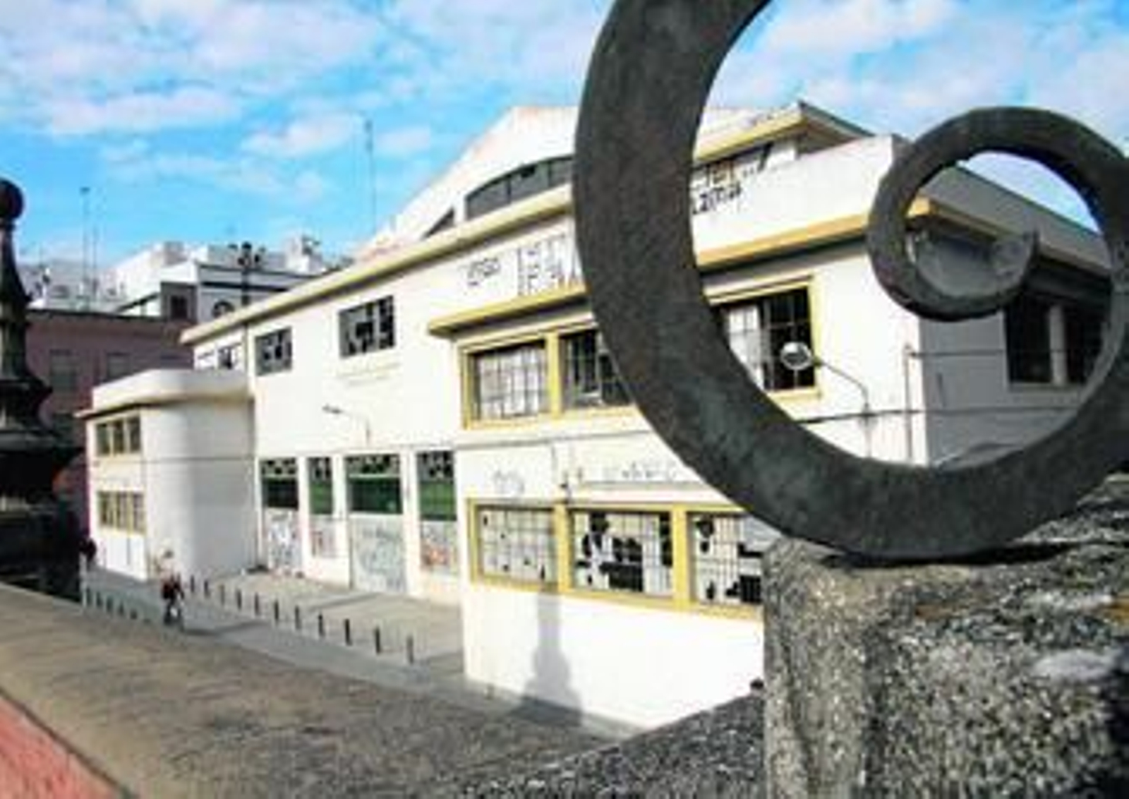Imagen actual del antiguo Mercado de la Puerta de la Carne.