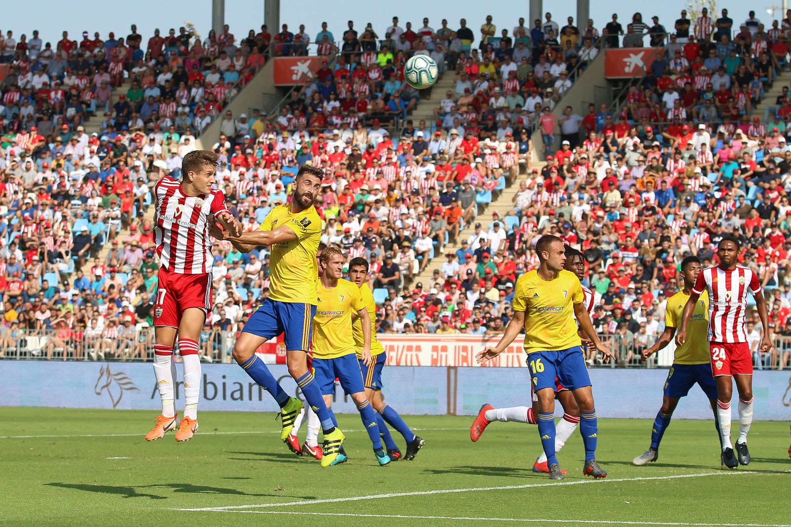 Las imágenes del UD ALMERÍA-CÁDIZ CF