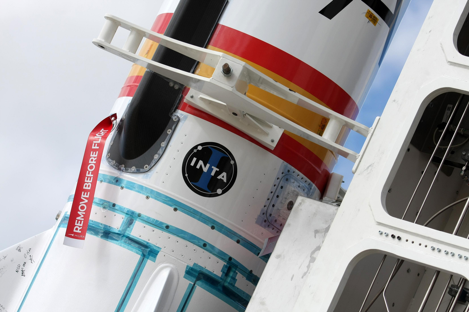 Imágenes del Cohete Miura 1