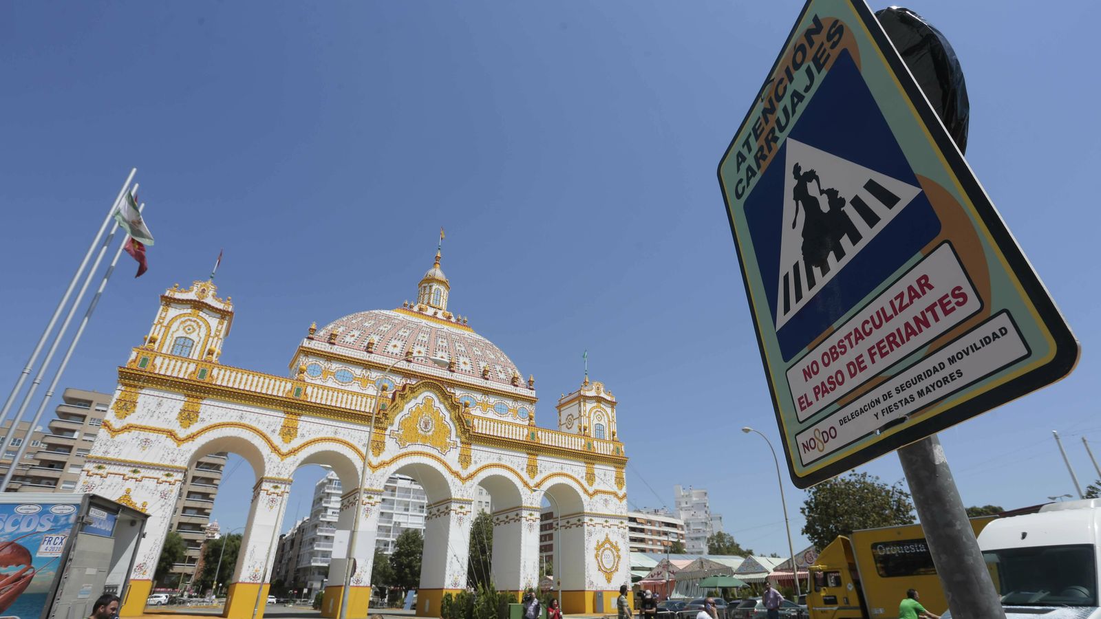 Una de las nuevas señales que adornar el real.