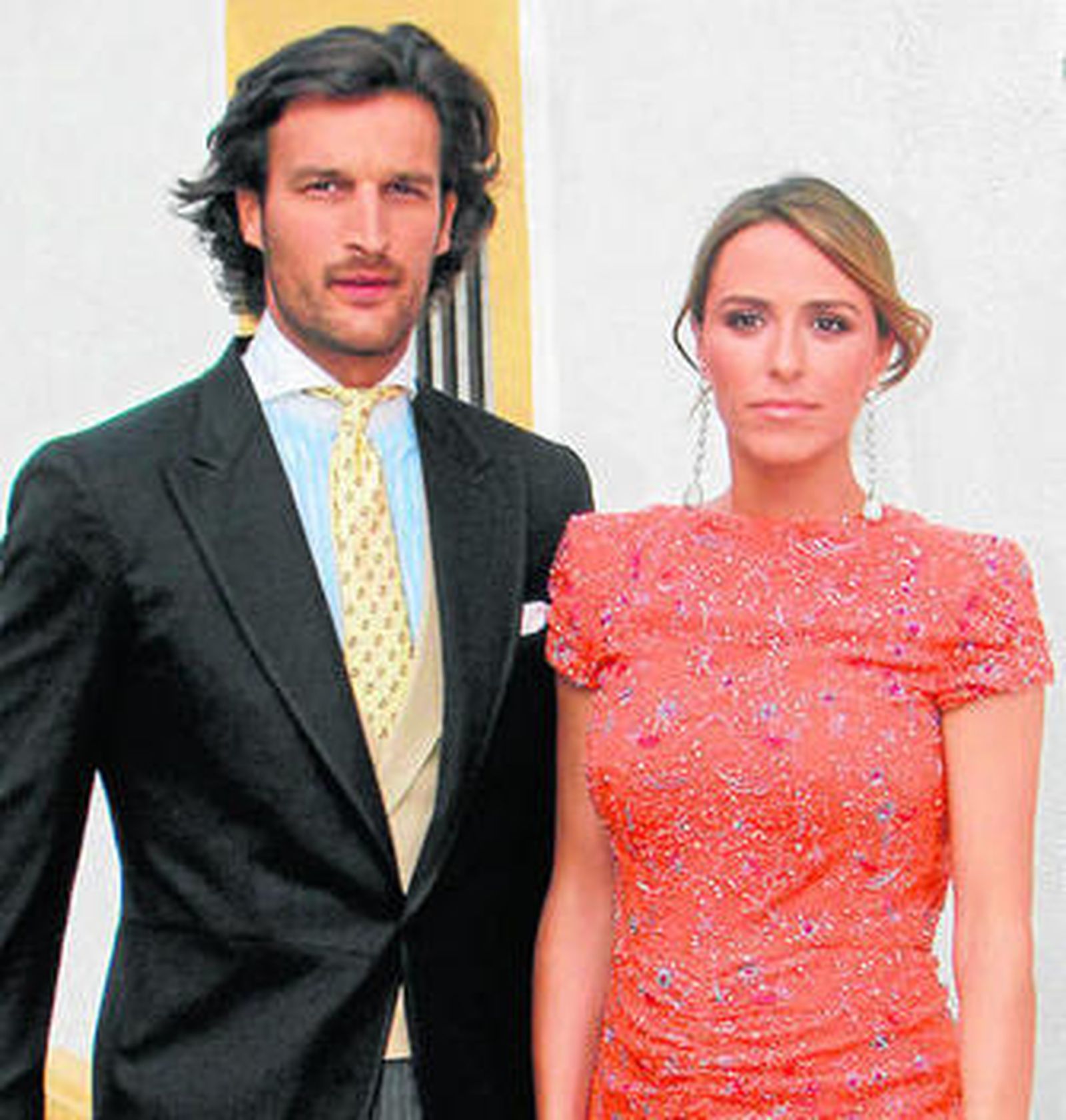 Rafael Medina y Laura Vecino llevan casados dos años.