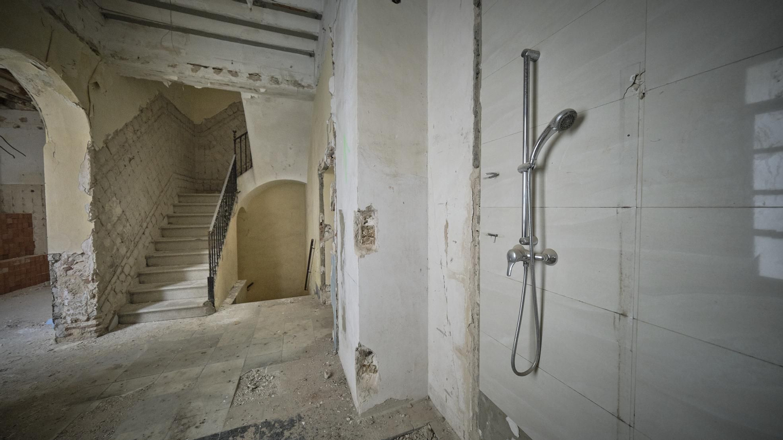 Interior del antiguo 'Instituto del Rosario' en Cádiz