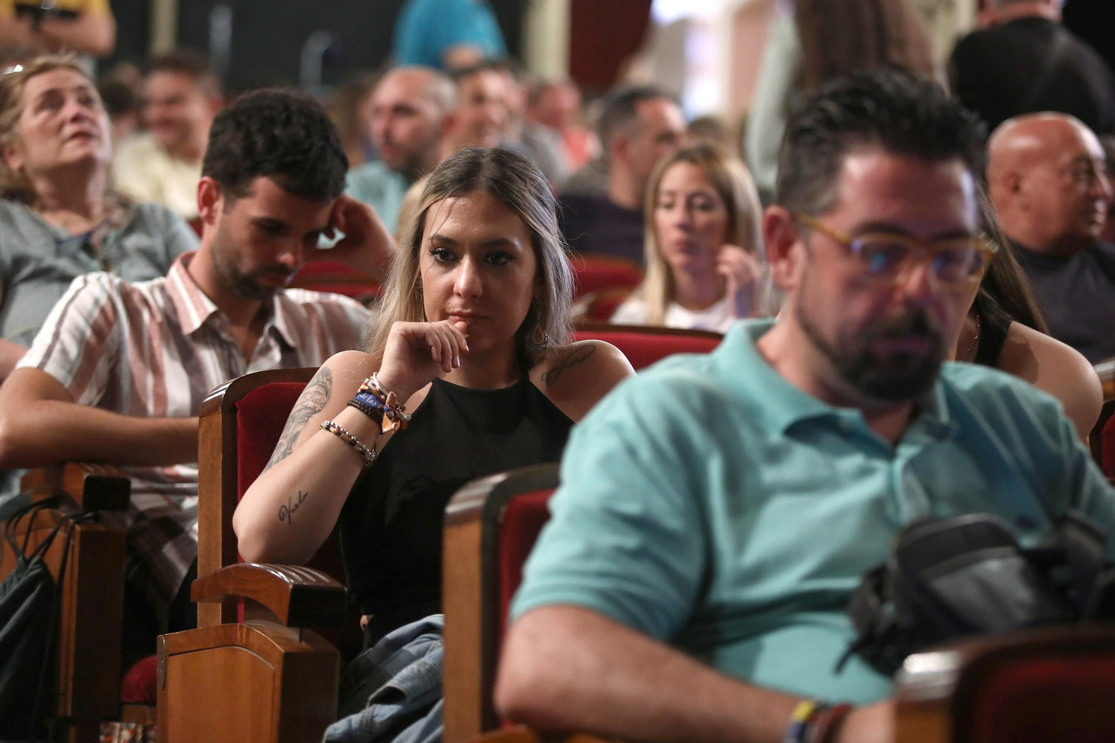 El público de la sesión