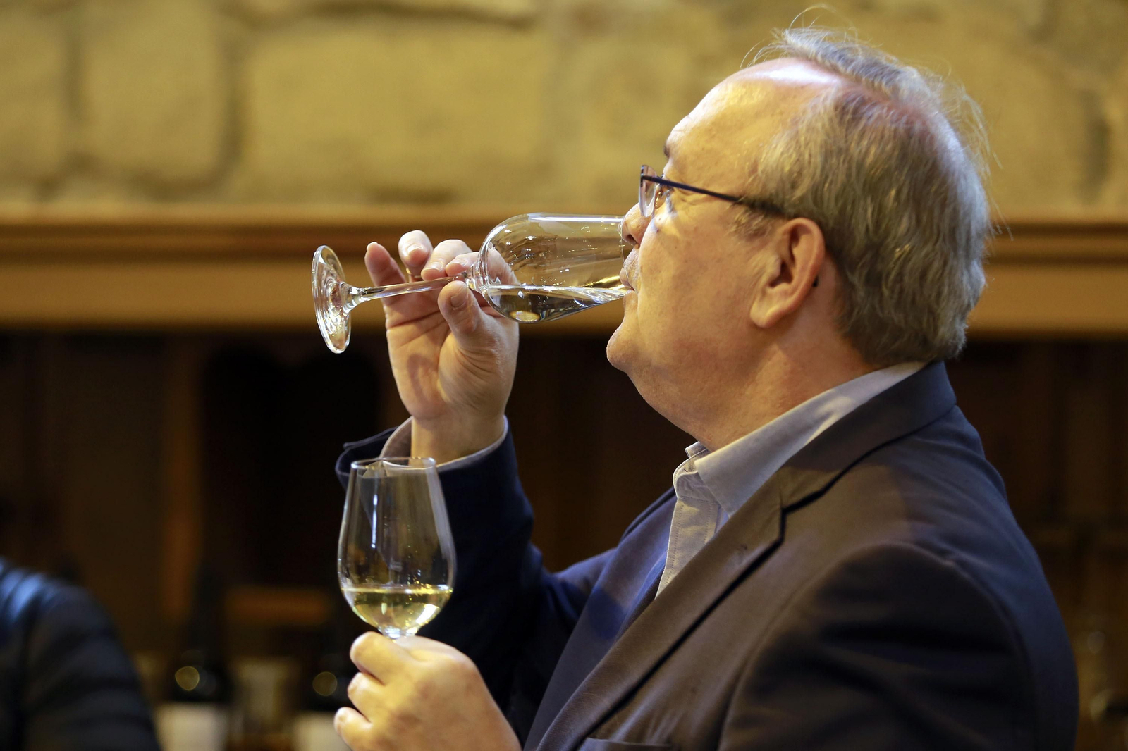 Inicio de la destilación del brandy Lepanto