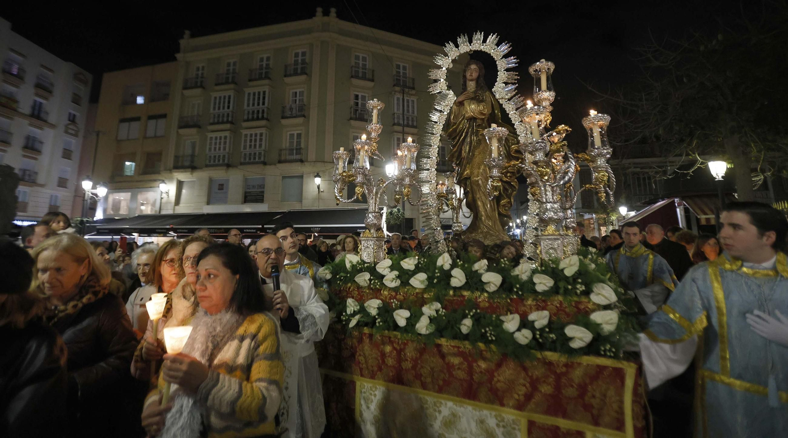 Fotos de la procesión por el centenario del patronazgo de La Inmaculada en La Línea