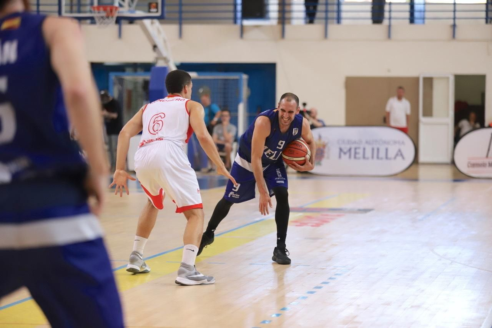Dani Rodríguez, durante la final del play off ante el Maresa de la pasada campaña.