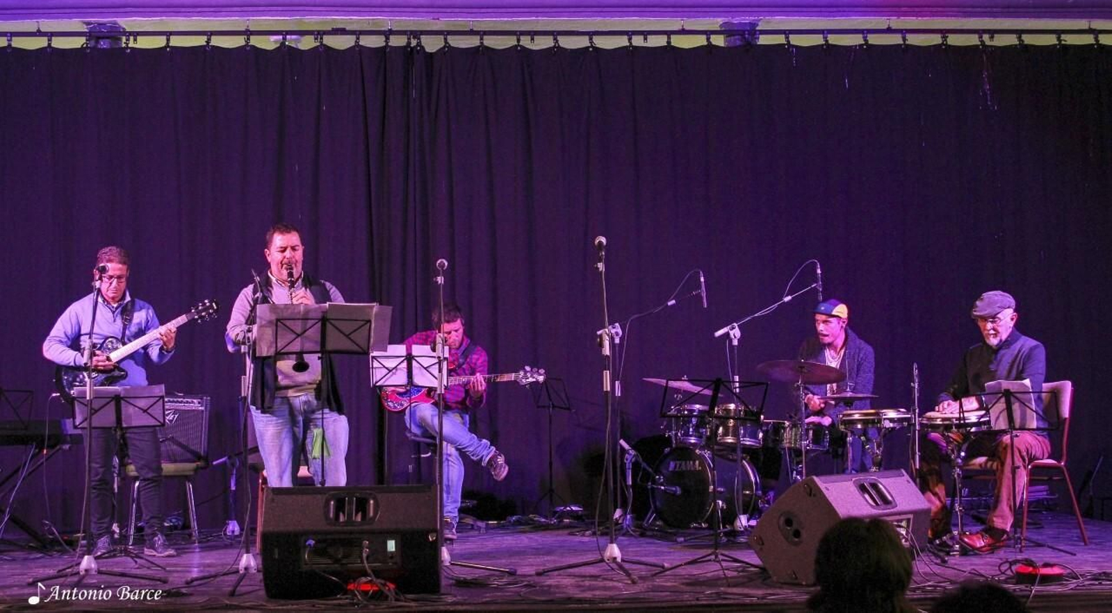 Una imagen del concierto de final de curso de la Escuela de Música Moderna y Jazz de la UCA.