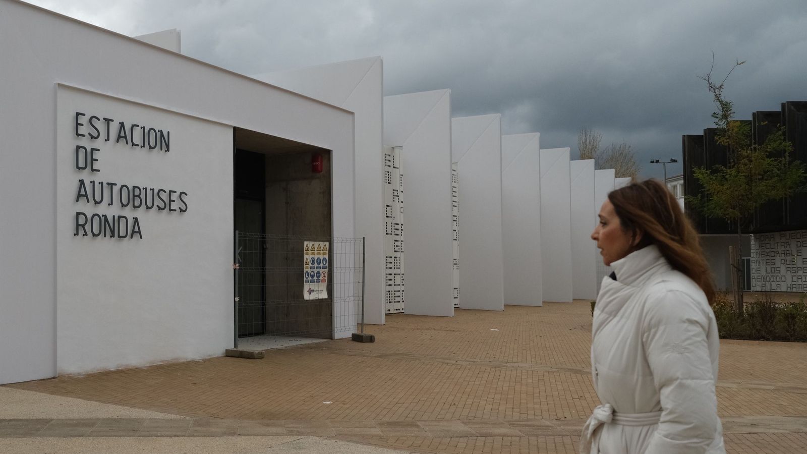 Nueva estación de autobuses de Ronda.