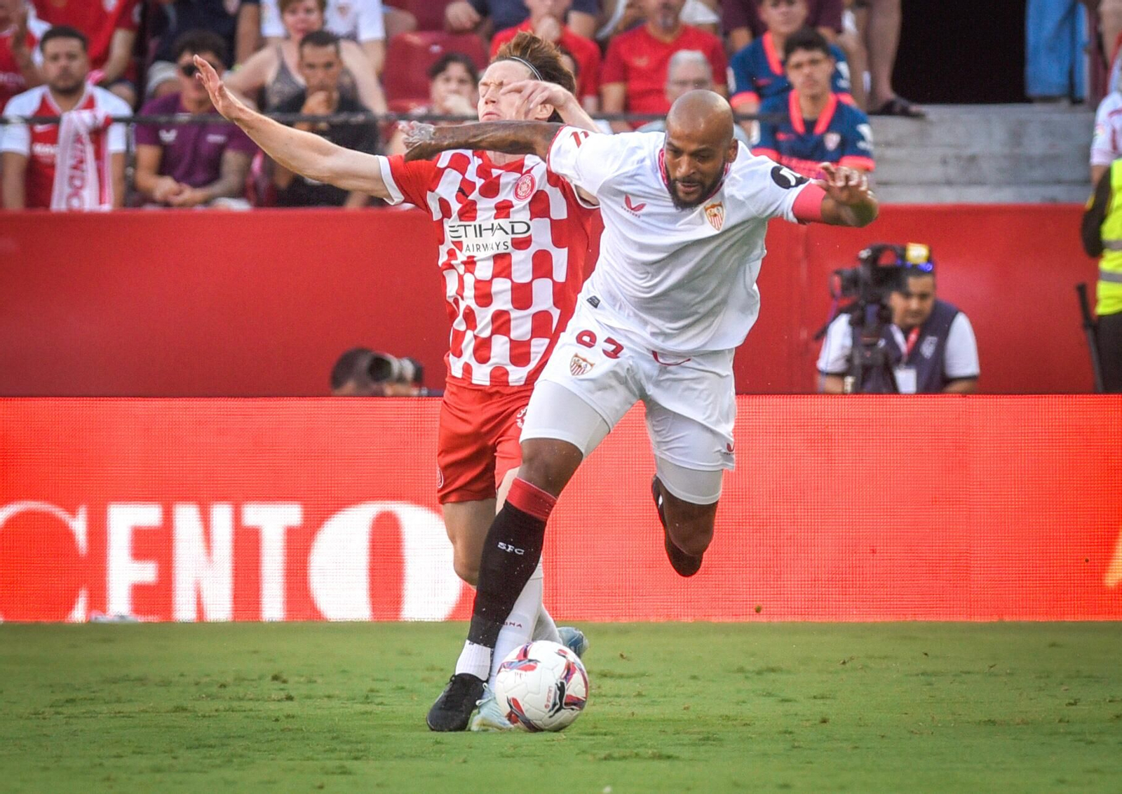 Las imágenes del Sevilla FC - Girona FC