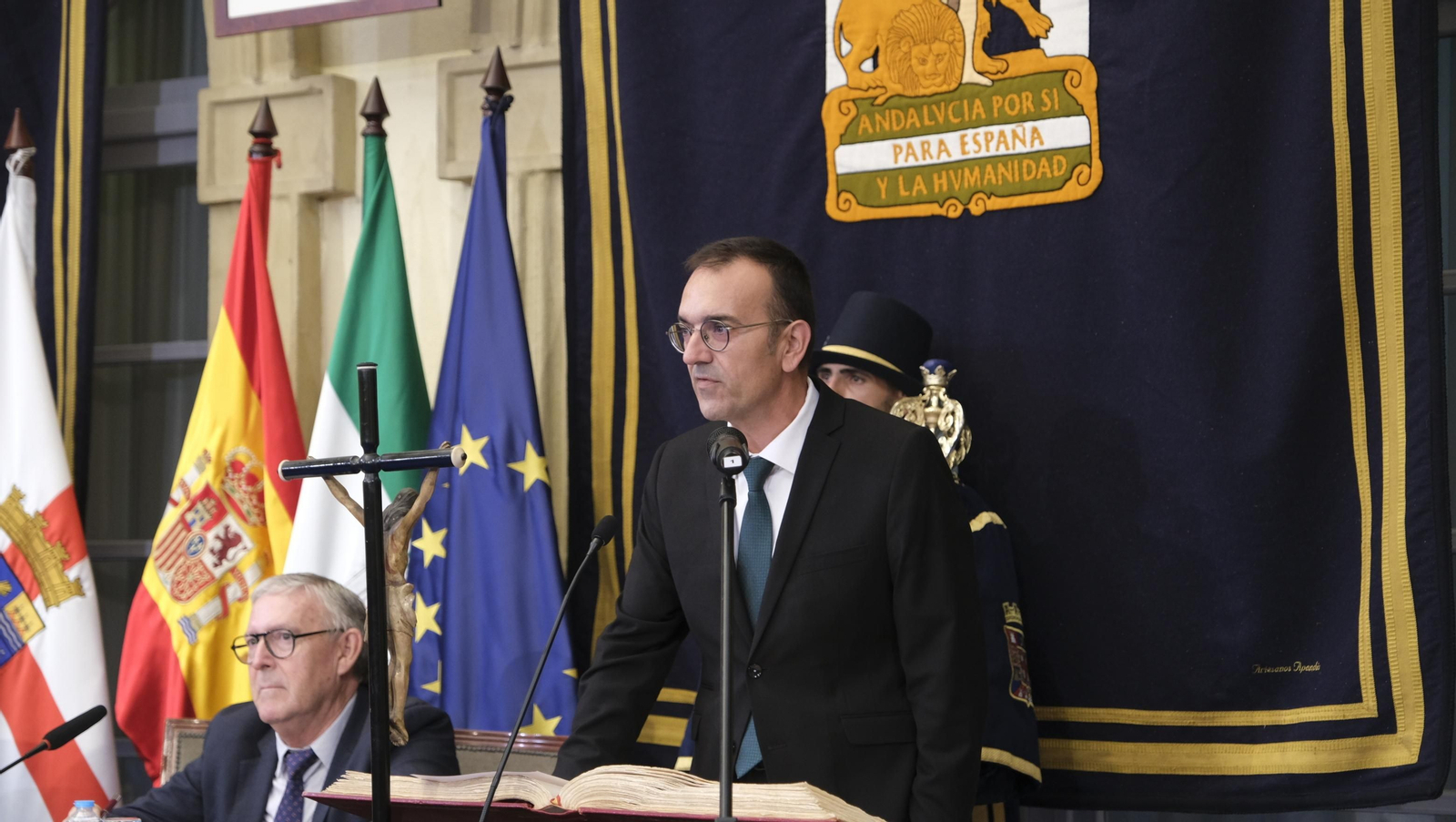 Imágenes del acto de constitución de la Diputación de Almería