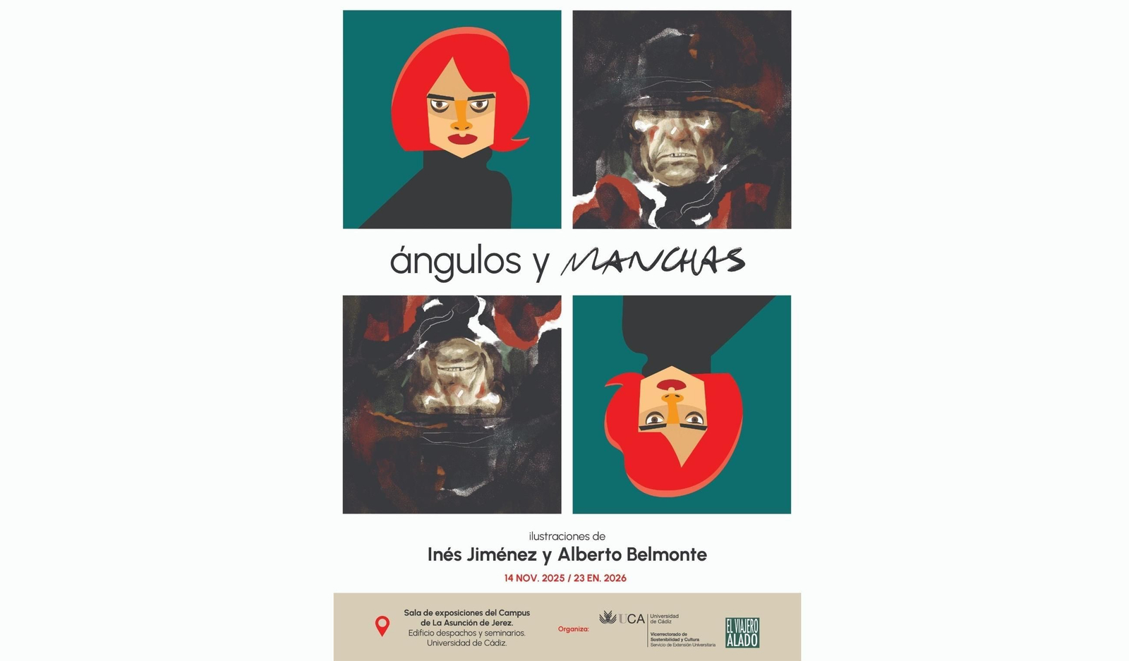 Cartel de la exposición. Cartel de la exposición.