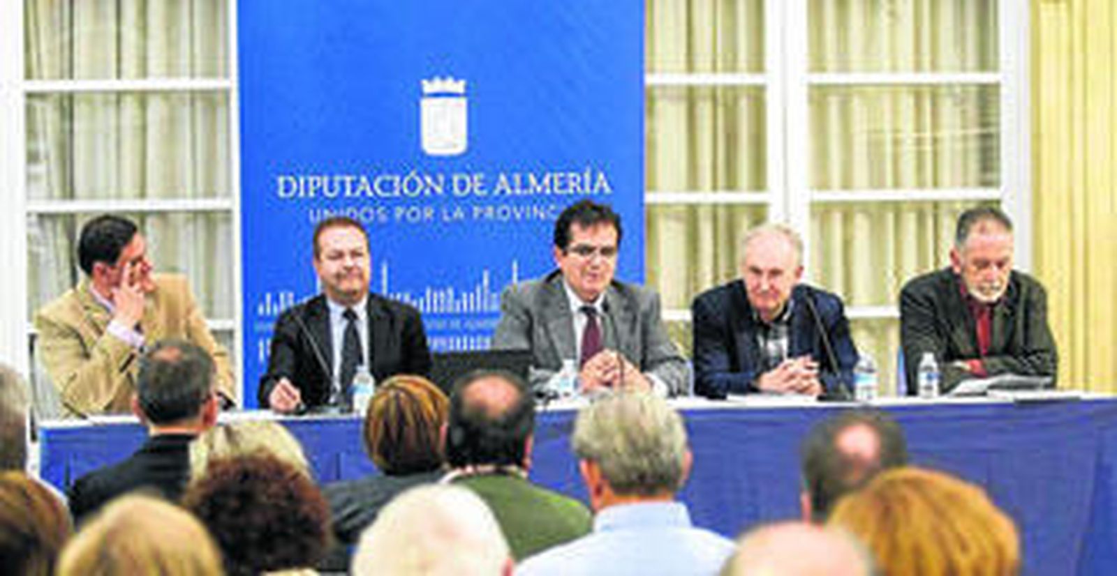 Francisco Alonso, Lorenzo Barrionuevo, Antonio Jesús Rodríguez, Mariano Ayarzagüena y Alfonso Ruiz.