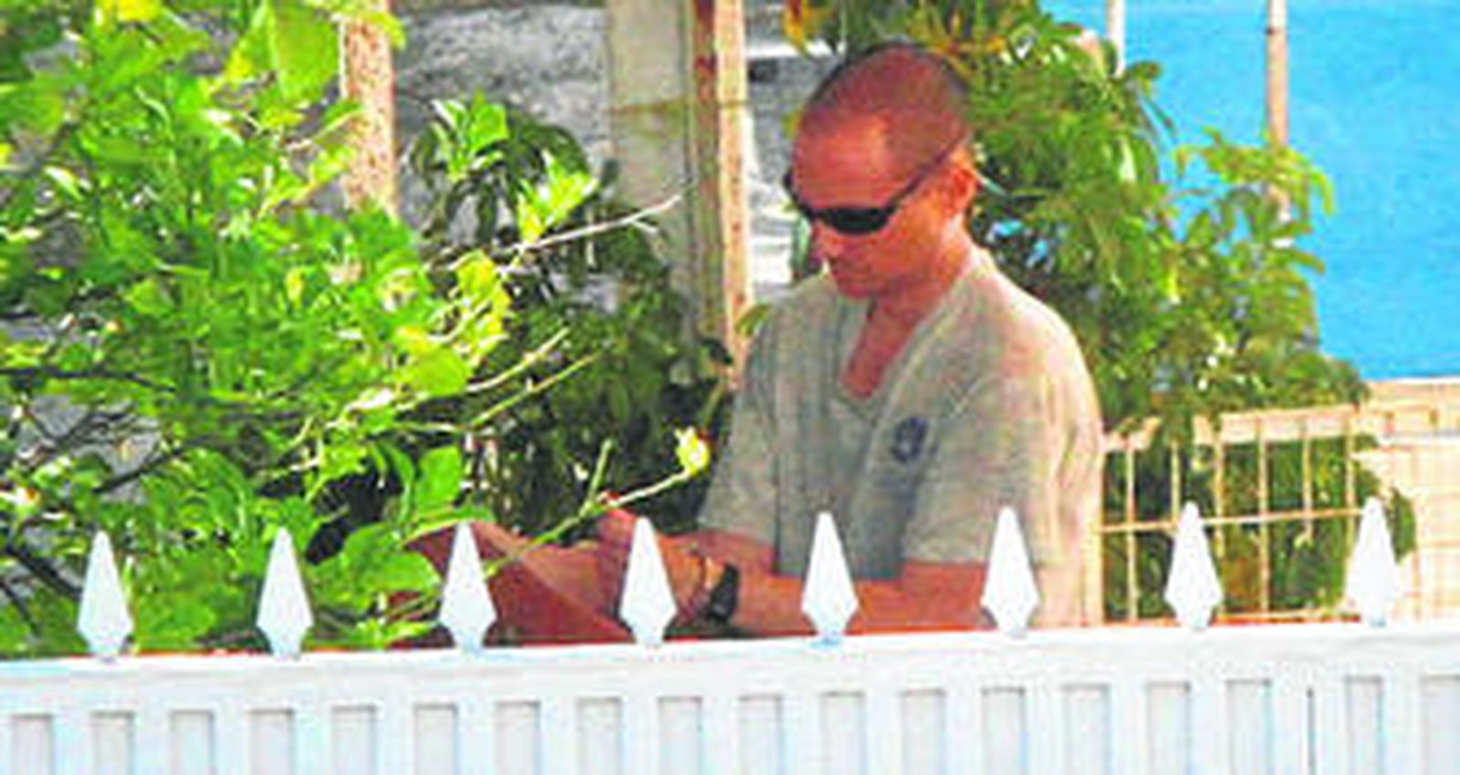 José Bretón, el pasado julio, durante un registro en Las Quemadillas.