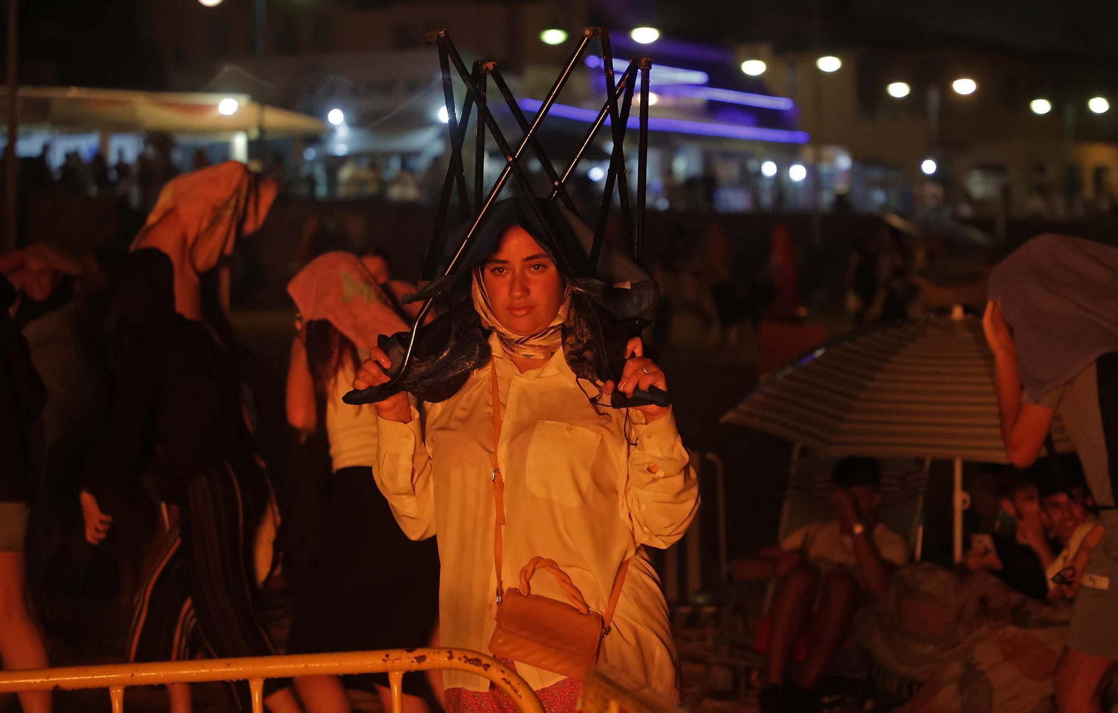 Fotos de la noche de San Juan en la playa de Getares de Algeciras