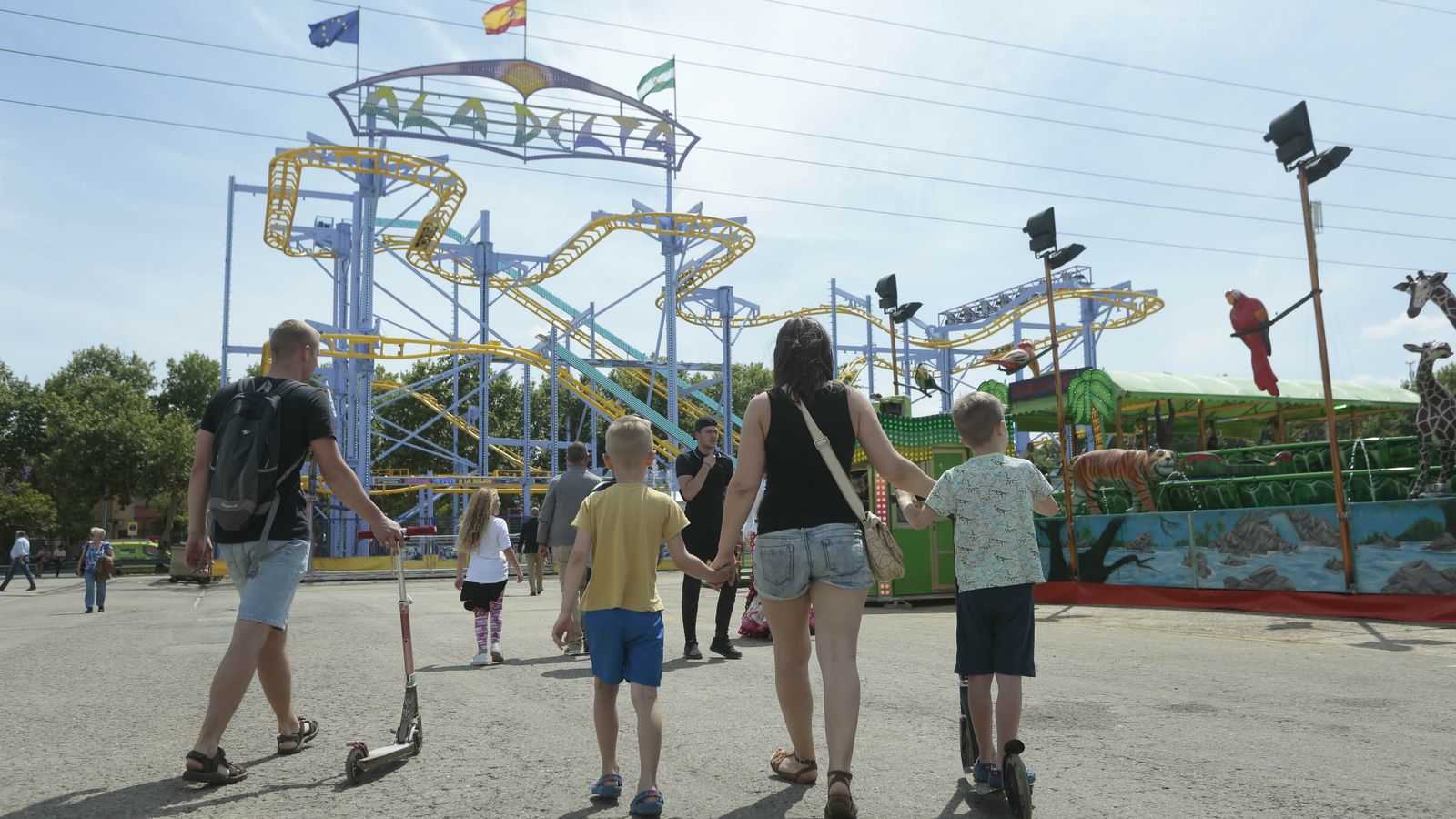 Las imágenes del lunes de Feria