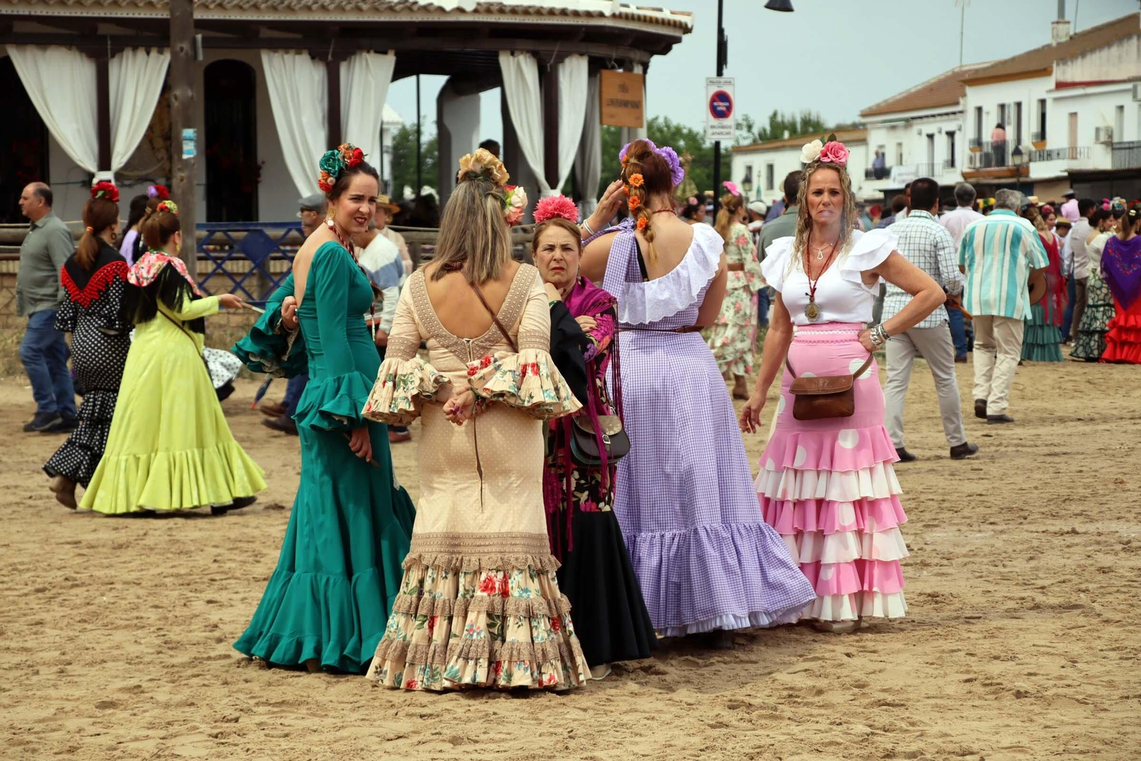 Así se vive la romería en las casas de la aldea