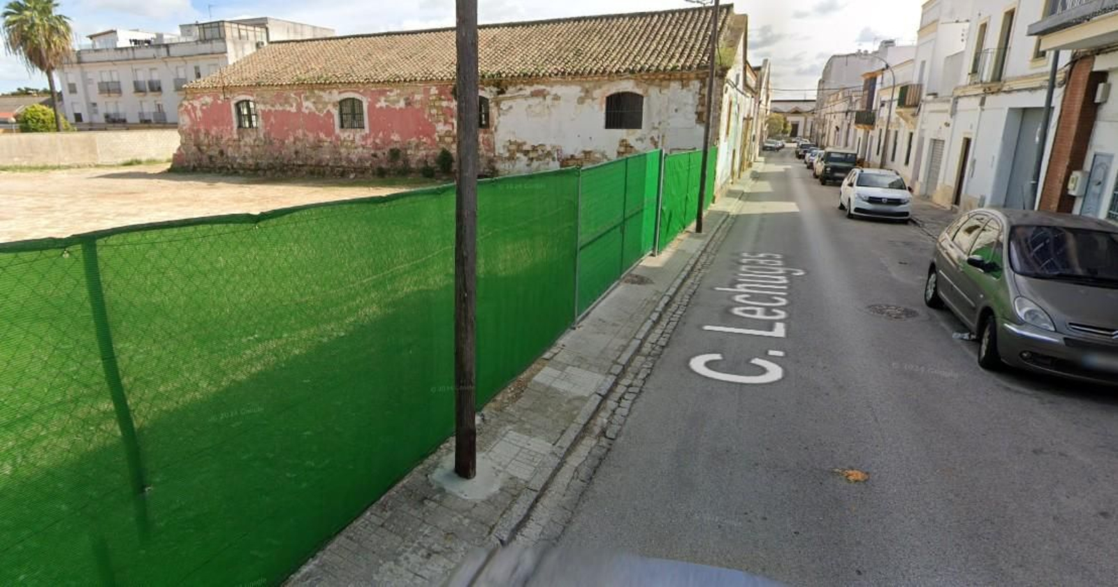 Calle Lechugas, donde se construirá la nueva promoción de viviendas.