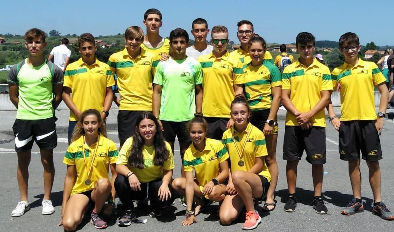 Los jóvenes del Tartessos Huelva dejaron bien alto el pabellón en este Nacional de Jóvenes Promesas en Galicia.