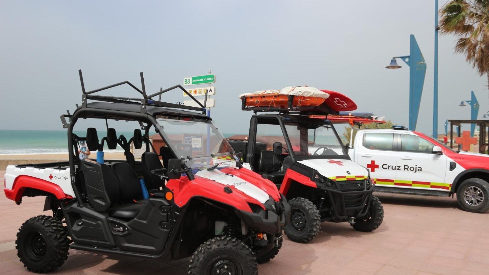 Nuevos vehículos de Cruz Roja.