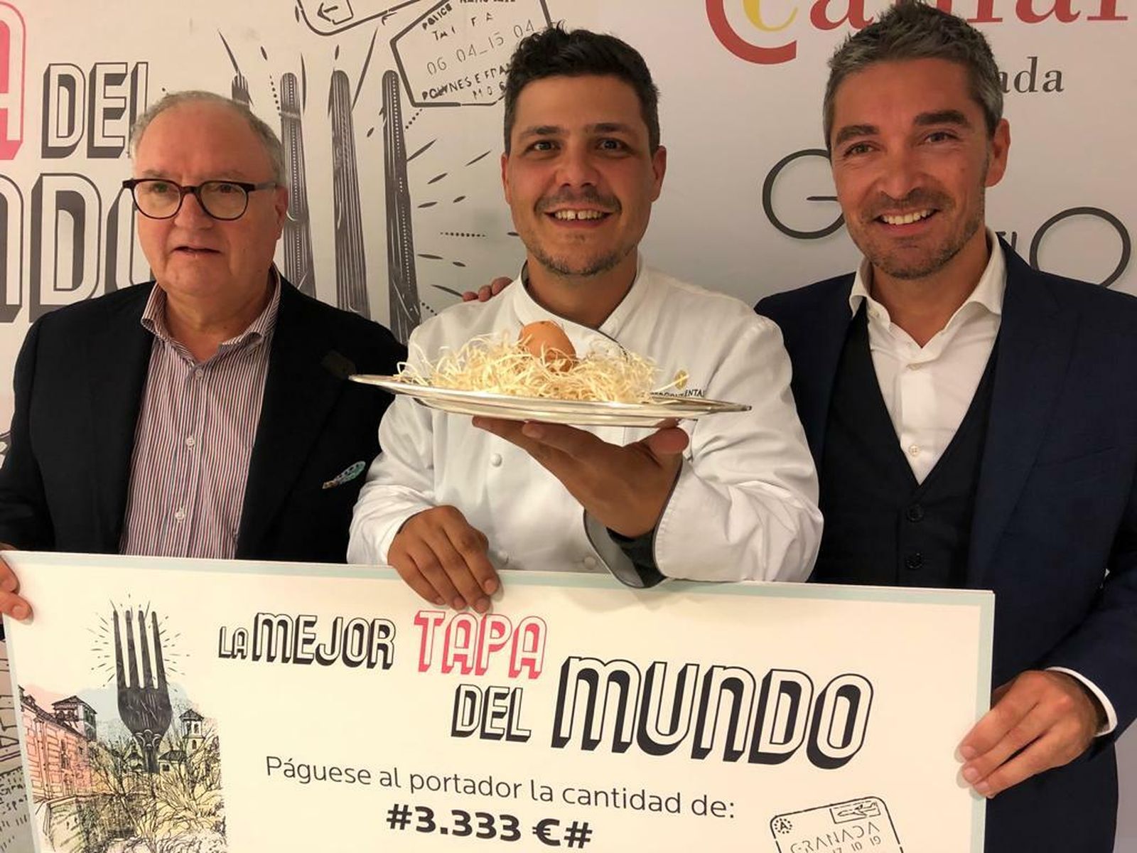 El chef con la creación ganadora de la Mejor Tapa del mundo