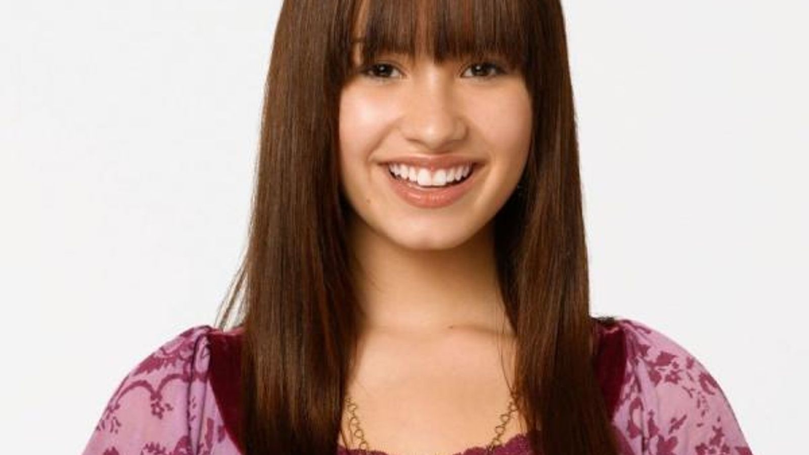 Demi Lovato, cuando empezó a ser conocida como una 'chica Disney'.