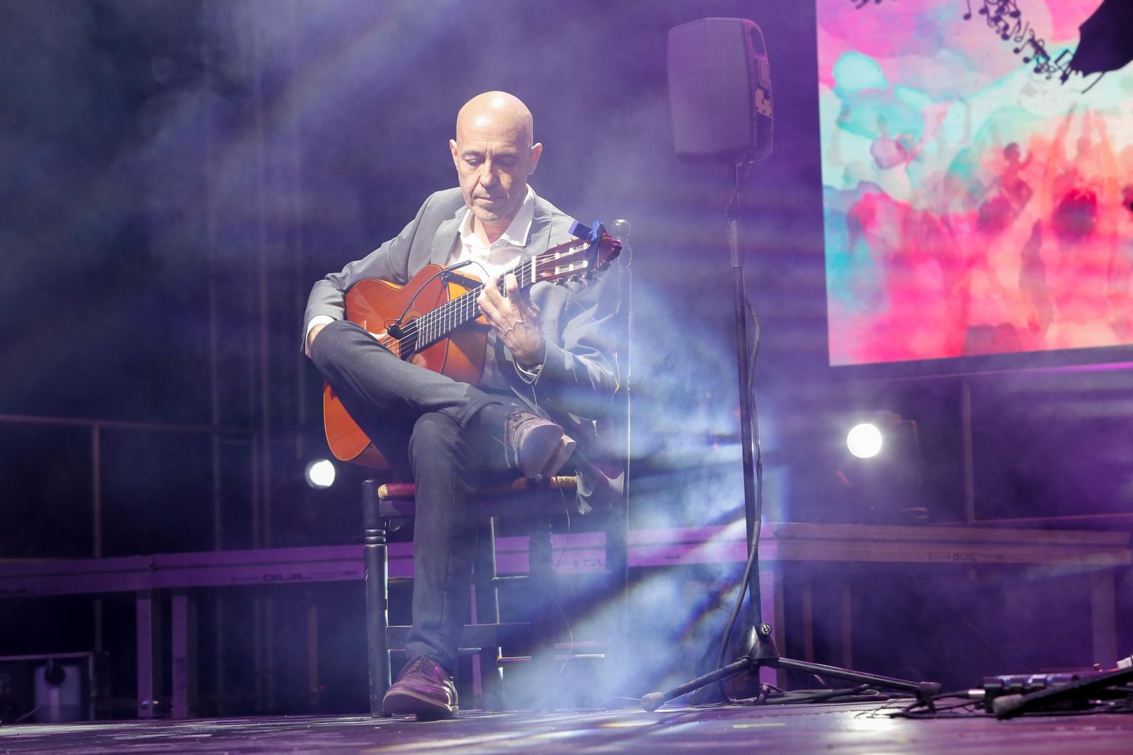 Fotos del concierto de Salvador y Pastora Andrades en el Encuentro de Guitarra Paco de Lucía