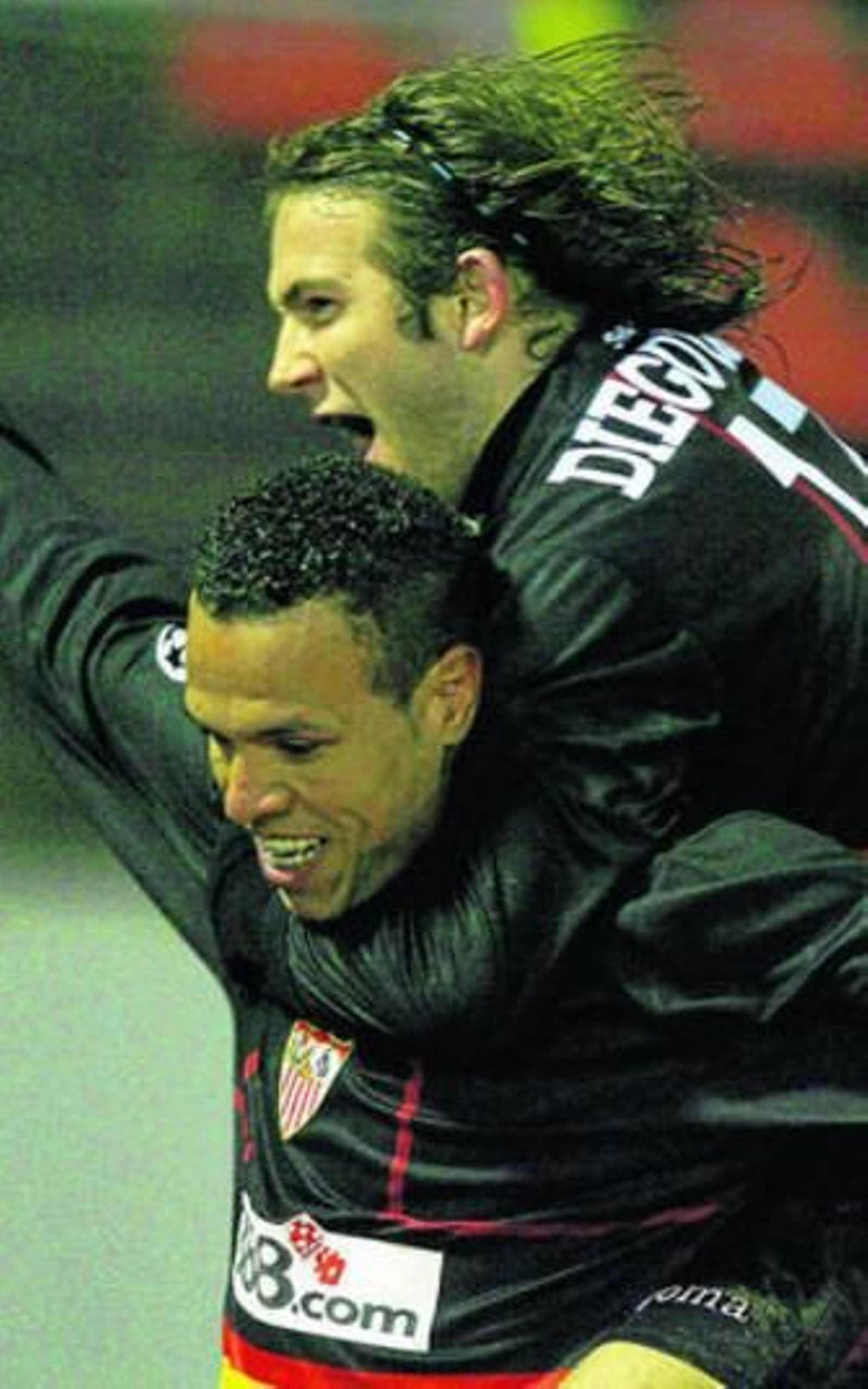 Luis Fabiano y Diego Capel, bajas sevillistas en Moscú.