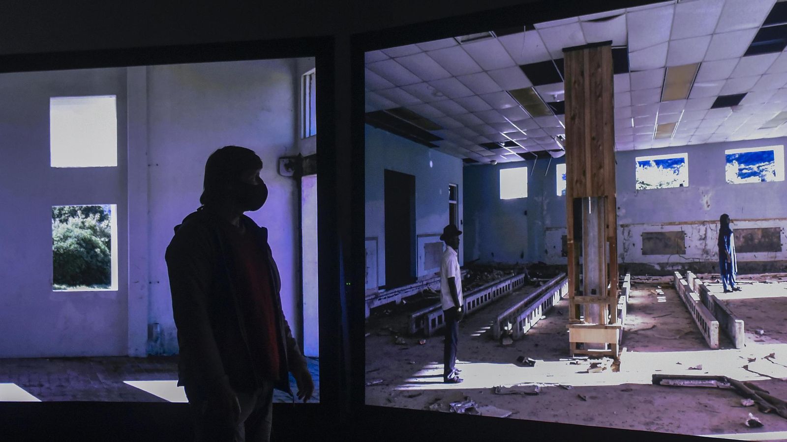 Otra de las piezas de 'La tierra es plana'.