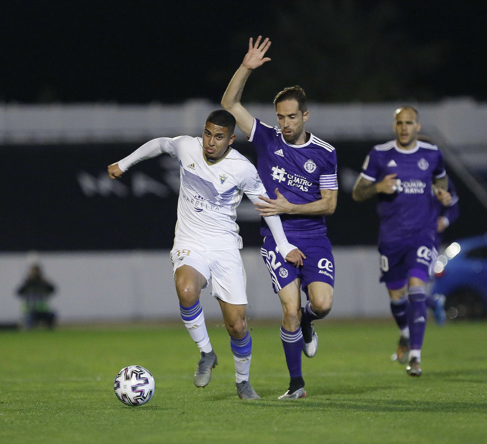 Las fotos del Marbella - Valladolid