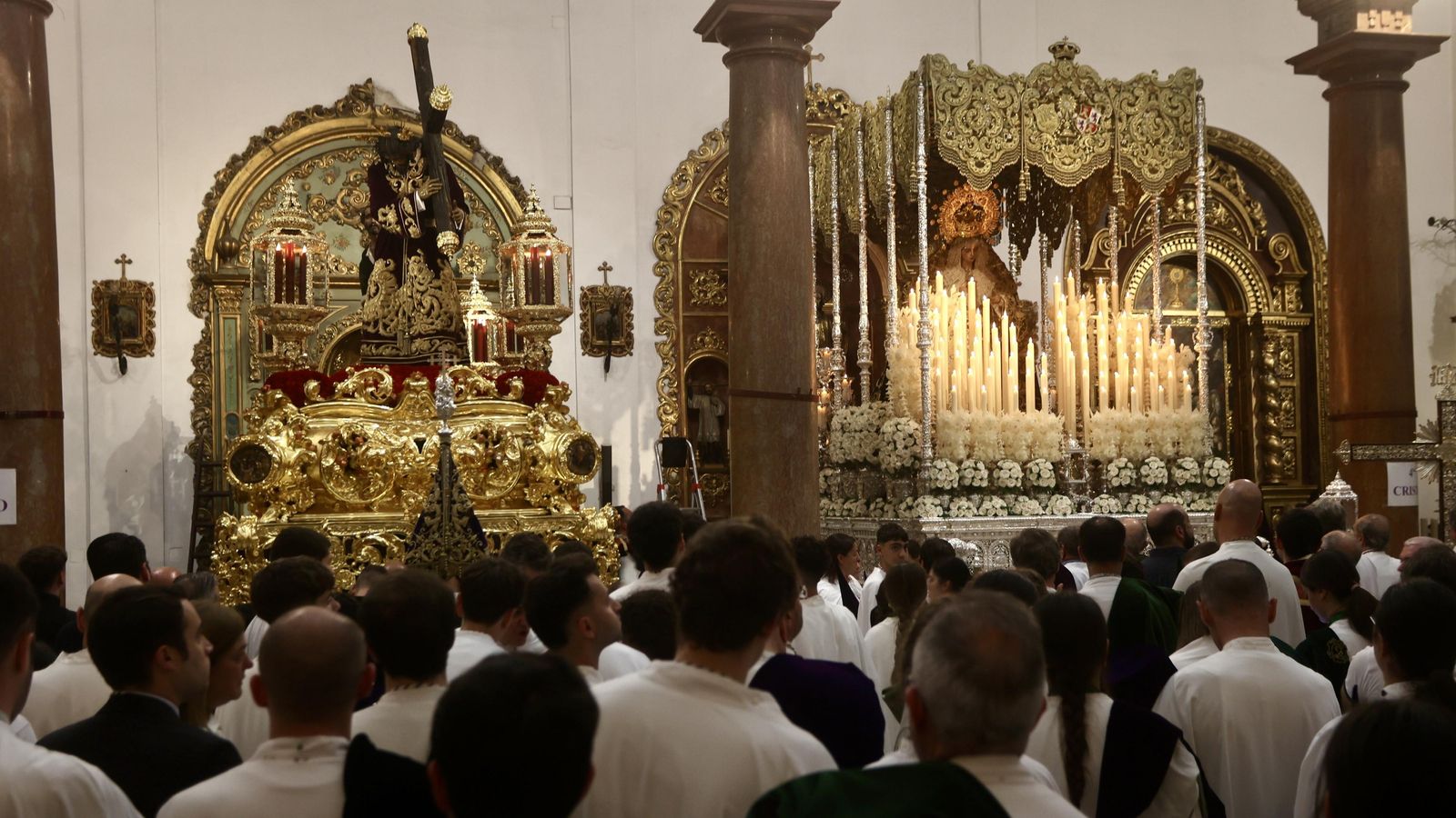 Las imágenes de la Hermandad de San Roque en la Semana Santa de Sevilla 2024
