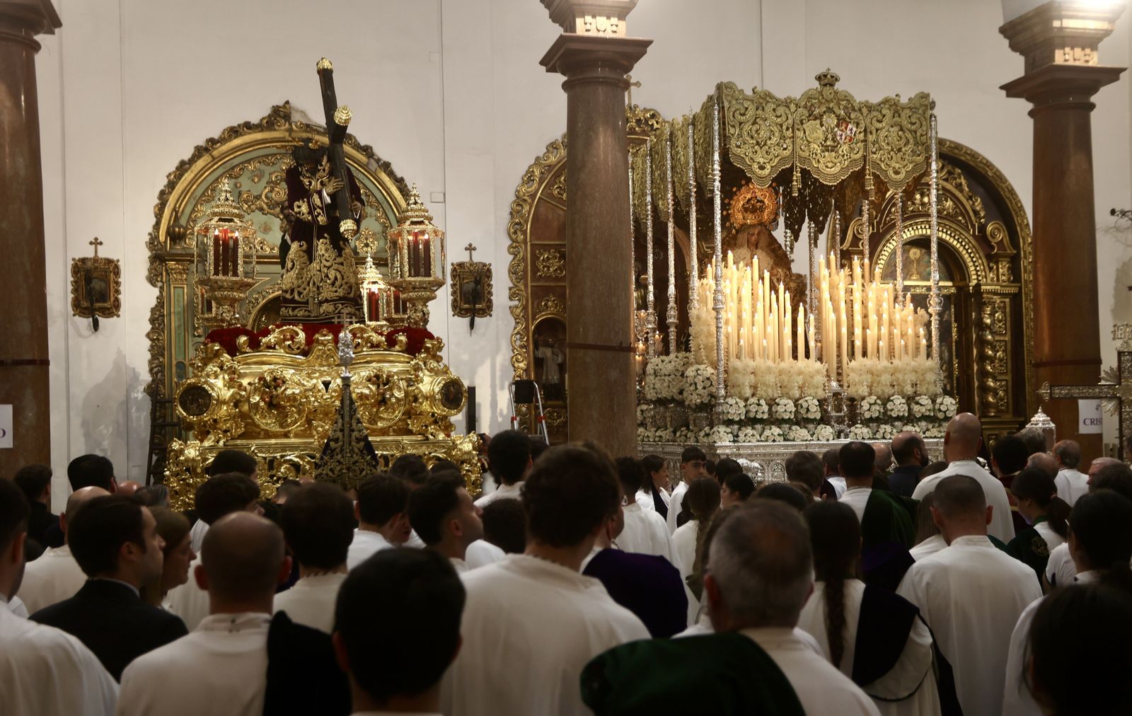 Las imágenes de la Hermandad de San Roque en la Semana Santa de Sevilla 2024