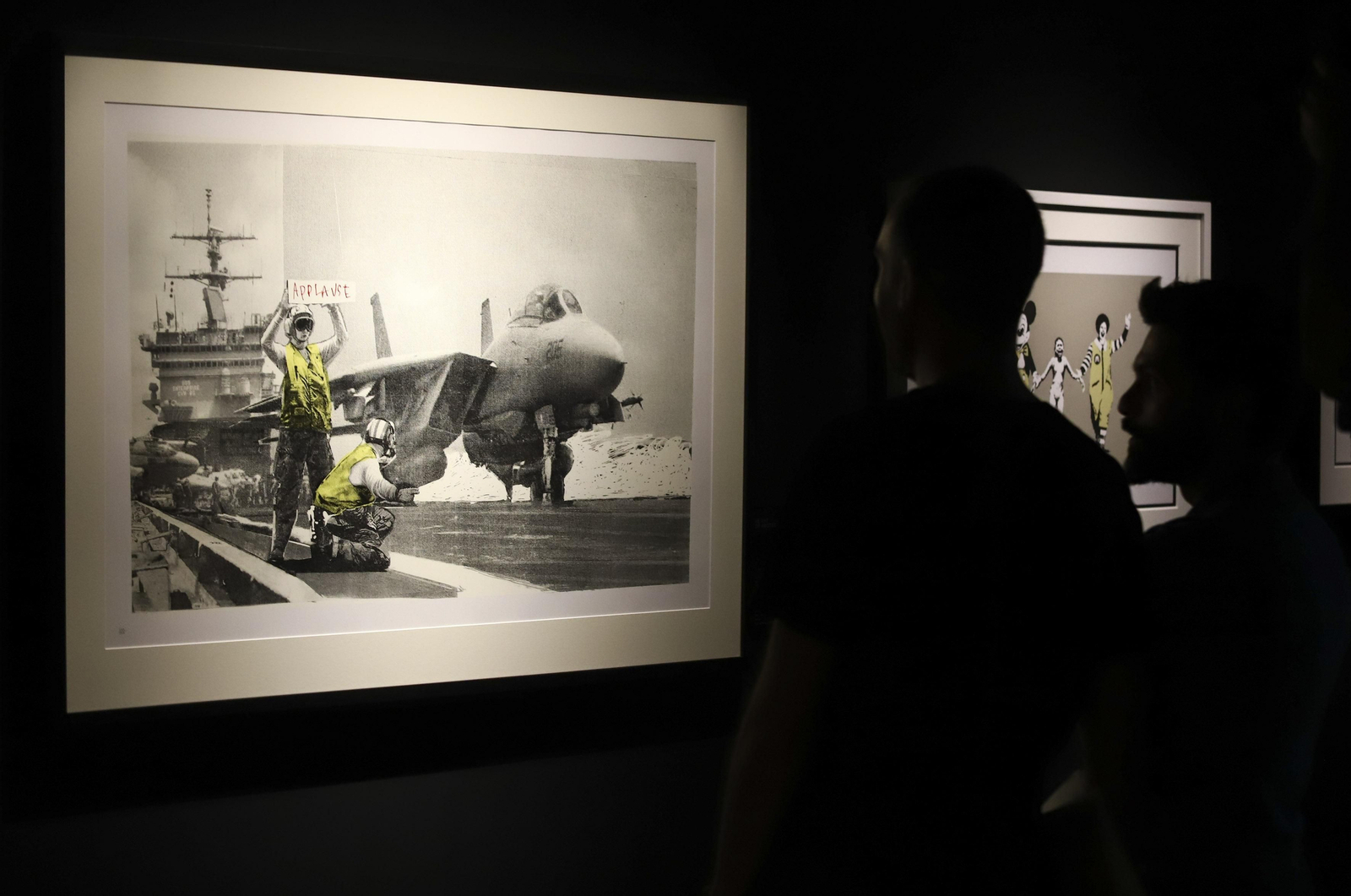 Las fotos de la exposición 'Banksy. The art of protest' en La Térmica, en Málaga