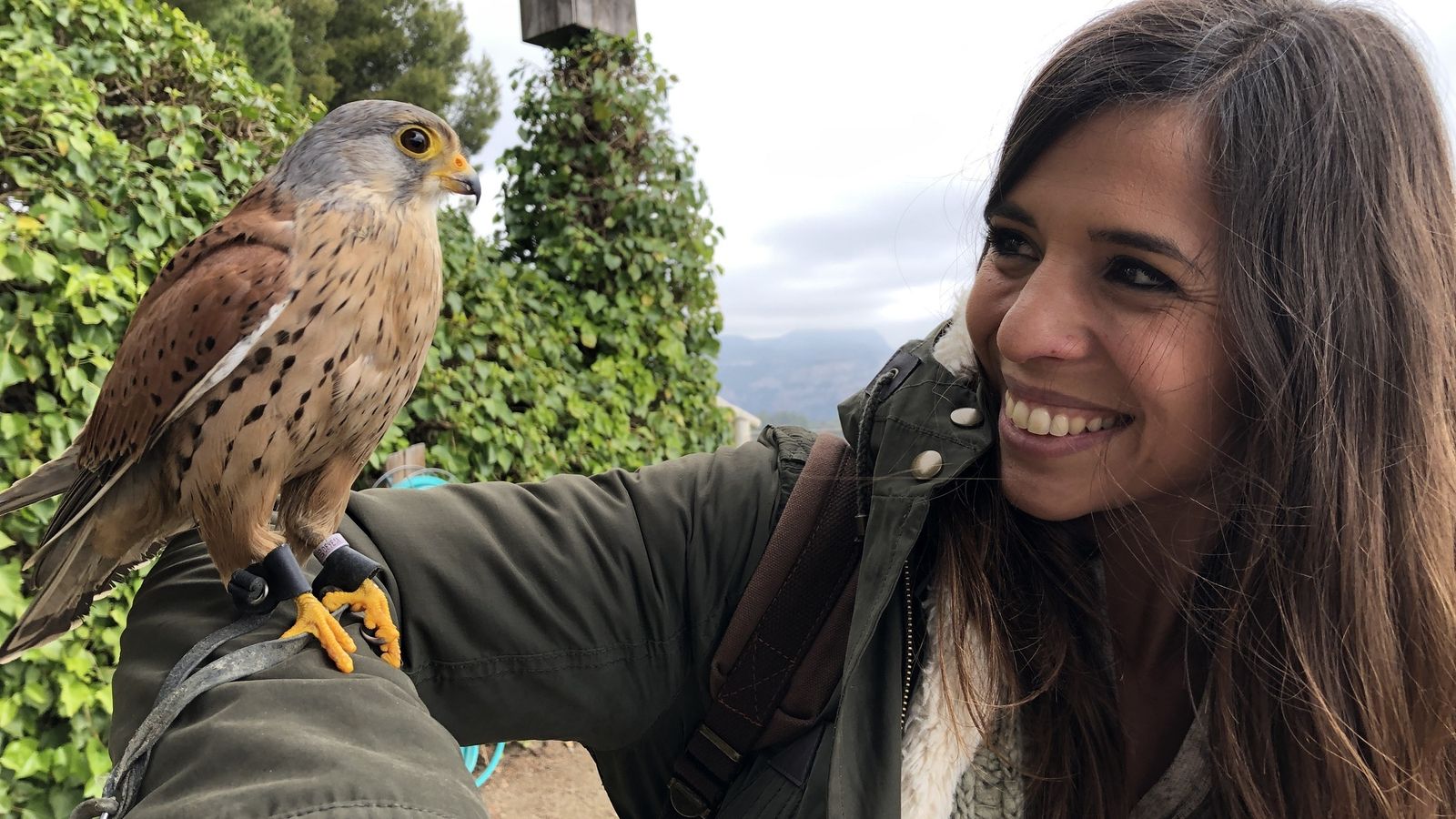 La presentadora visita hoy varios lugares de la geografía española, entre ellos la Alhambra de Granada.