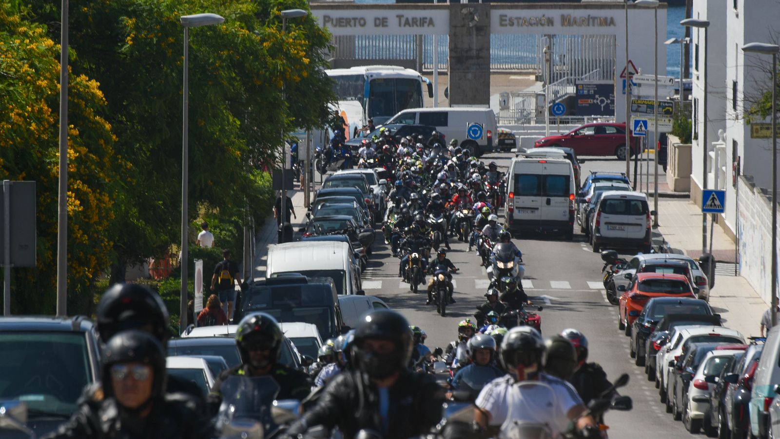 Fotos de XXIV Fiesta Motera Jaro's y lebana a su paso por Tarifa