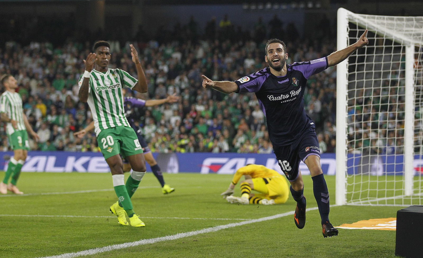Las imágenes del Betis-Valladolid