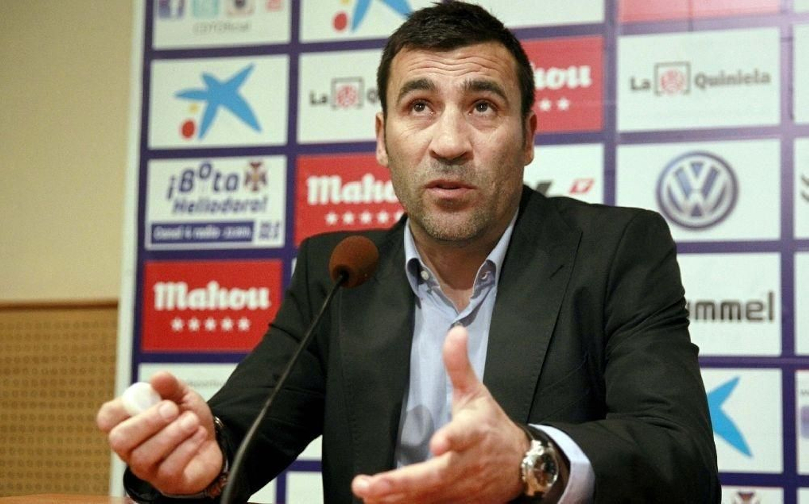 Raúl Agné, entrenador del Nàstic de Tarragona