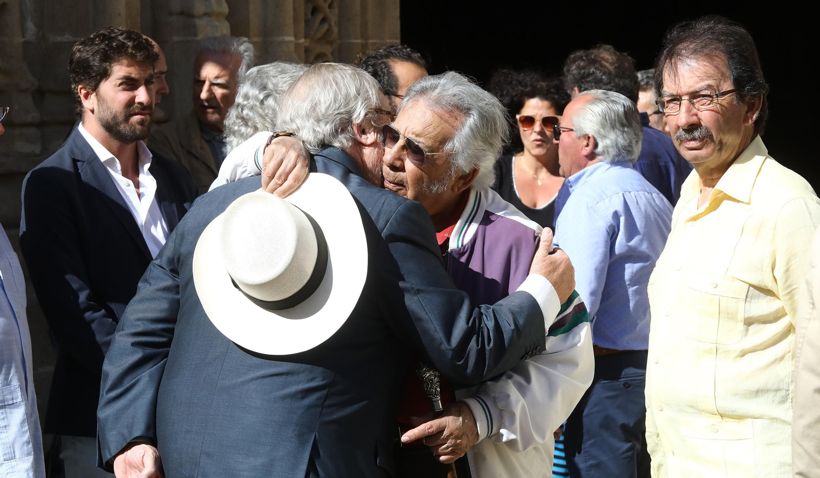 Funeral de Fernando de la Morena en Santiago