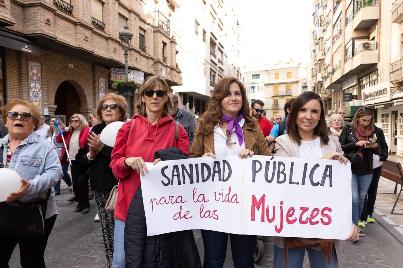 Manifestación "Sanidad cien por cien pública"