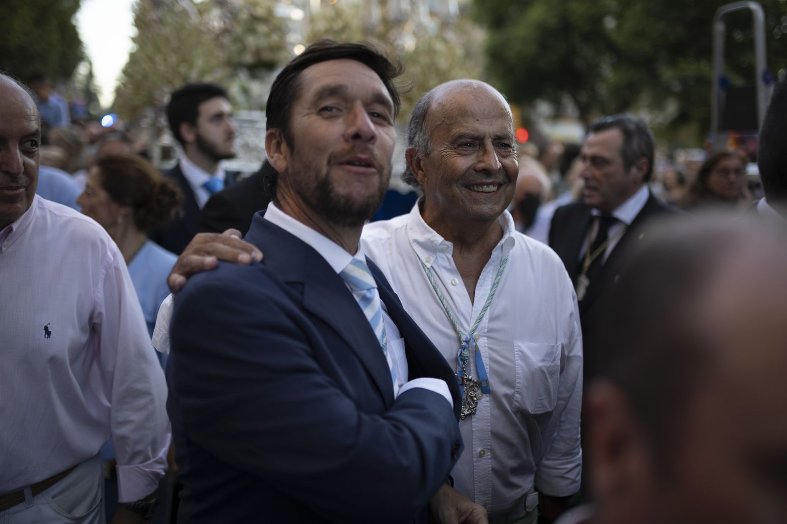 Imágenes de la salida de la Virgen de la Cinta desde la Catedral hacia el Santuario