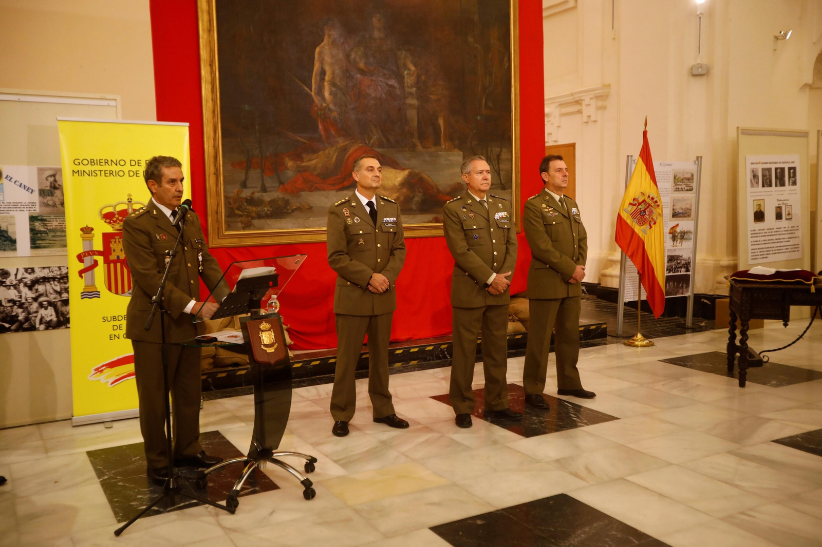 Las imágenes de la toma de posesión del nuevo subdelegado de Defensa en Córdoba, José María Ortega Olmedo